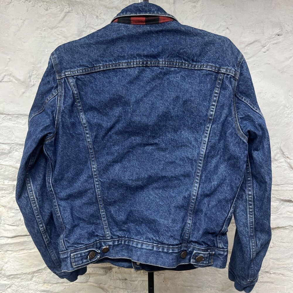 Levi's Indigo Denim Varsity Jacket - image 3